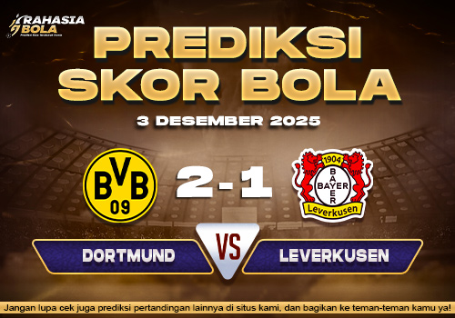 Prediksi Skor Bola Dortmund vs Leverkusen 3 Desember 2025