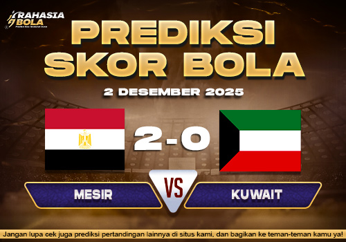 Prediksi Skor Bola Egypt vs Kuwait 2 Desember 2025