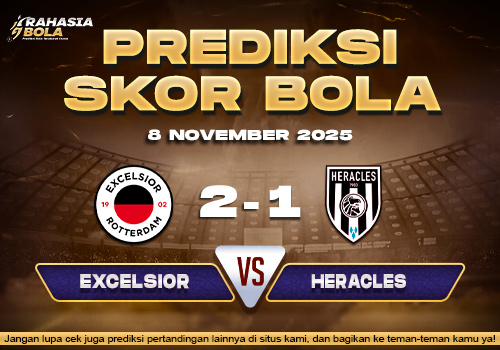 Prediksi Skor Bola Excelsior vs Heracles 8 November 2025