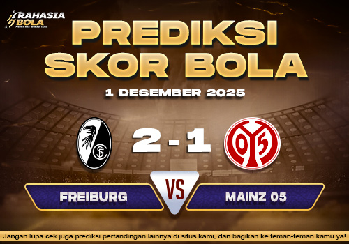 Prediksi Skor Bola Freiburg vs Mainz 05 1 Desember 2025