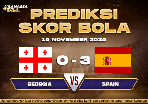 Prediksi Skor Bola Georgia vs Spain 16 November 2025