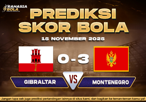 Prediksi Skor Bola Gibraltar vs Montenegro 15 November 2025