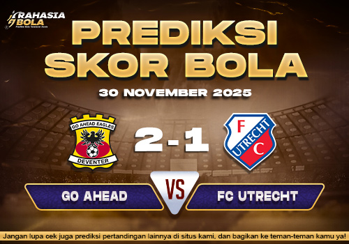 Prediksi Skor Bola Go Ahead vs Utrecht 30 November 2025