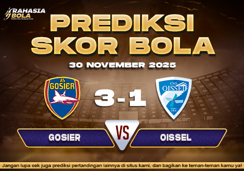 Prediksi Skor Bola Gosier vs Oissel 30 November 2025