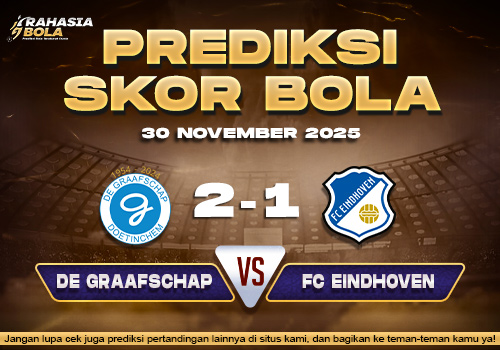 Prediksi Skor Bola Graafschap vs Eindhoven 30 November 2025