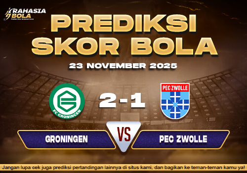 Prediksi Skor Bola Groningen vs Zwolle 23 November 2025
