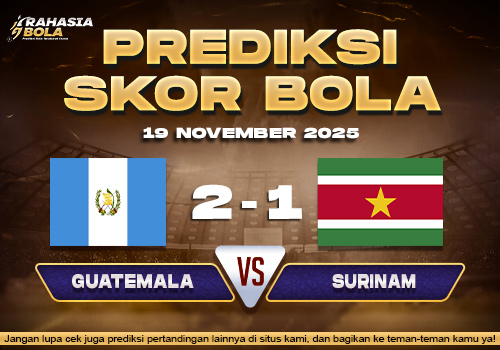 Prediksi Skor Bola Guatemala vs Surinam 19 November 2025 1