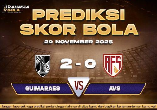 Prediksi Skor Bola Guimaraes vs AVS 29 November 2025