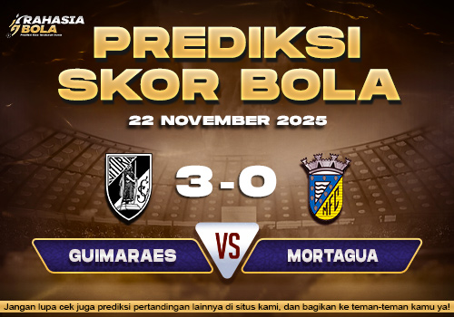Prediksi Skor Bola Guimaraes vs Mortagua 22 November 2025