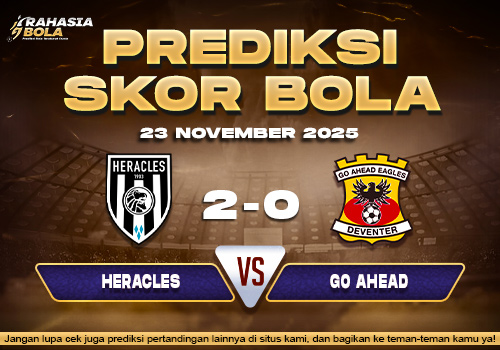 Prediksi Skor Bola Heracles vs Go Ahead 23 November 2025