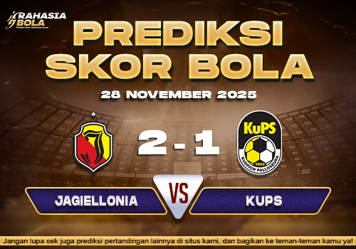 Prediksi Skor Bola Jagiellonia vs KuPs 28 November 2025
