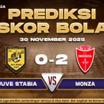 Prediksi Skor Bola Juve Stabia vs Monza 30 November 2025