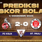 Prediksi Skor Bola Koln vs St. Pauli 6 Desember 2025