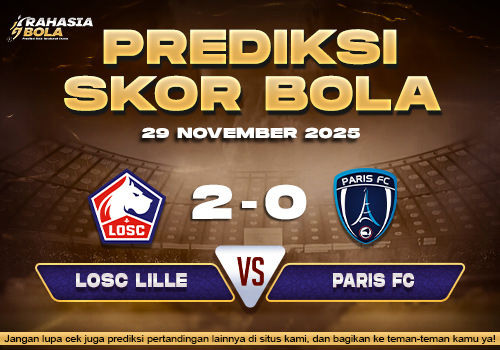 Prediksi Skor Bola LOSC vs Paris FC 29 November 2025