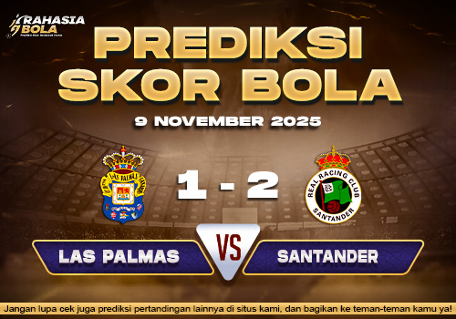 Prediksi Skor Bola Las Palmas vs Santander 9 November 2025