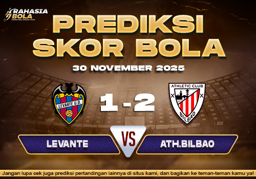 Prediksi Skor Bola Levante vs Ath.Bilbao 30 November 2025