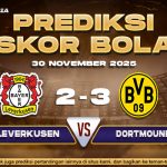Prediksi Skor Bola Leverkusen vs Dortmound 30 November 2025