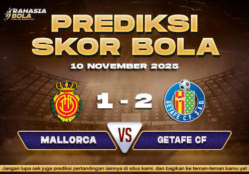 Prediksi Skor Bola Mallorca vs Getafe 10 November 2025