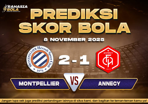 Prediksi Skor Bola Montpellier vs Annecy 8 November 2025