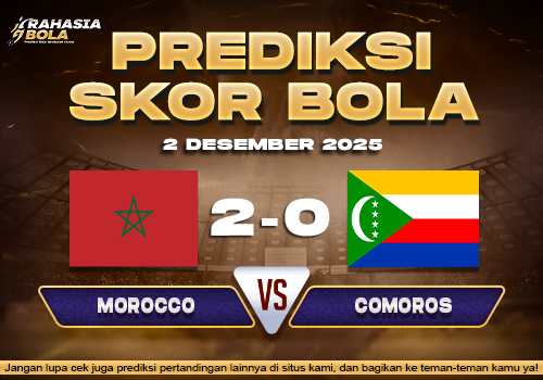 Prediksi Skor Bola Morocco vs Comoros 2 Desember 2025