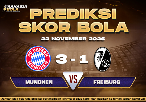 Prediksi Skor Bola Munchen vs Freiburg 22 November 2025