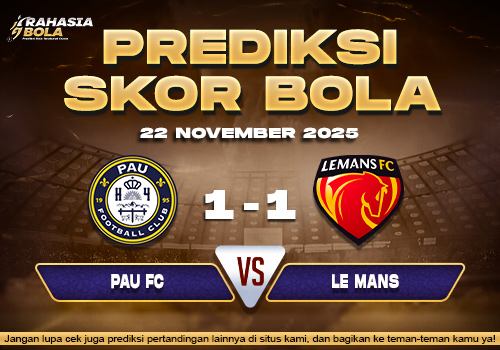 Prediksi Skor Bola Pau vs Le Mans 22 November 2025