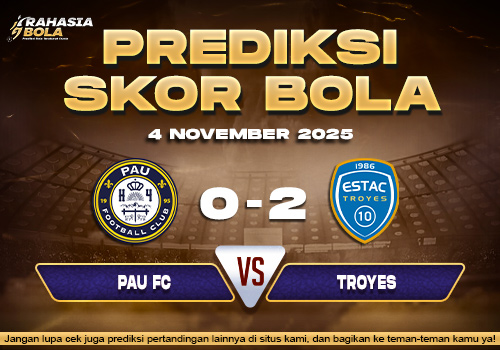 Prediksi Skor Bola Pau vs Troyes 4 November 2025