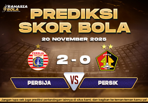 Prediksi Skor Bola Persija vs Persik 20 November 2025