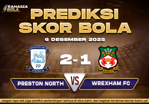 Prediksi Skor Bola Preston vs Wrexham 6 Desember 2025