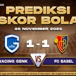 Prediksi Skor Bola Racing Genk vs Basel 28 November 2025