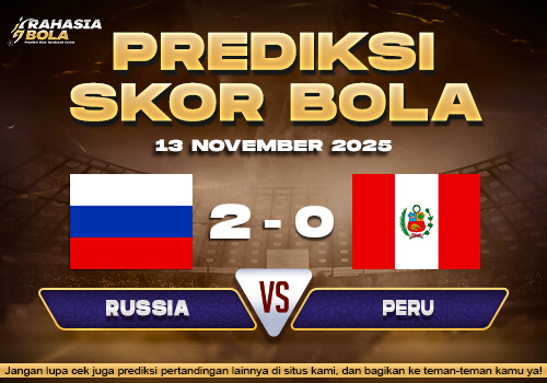Prediksi Skor Bola Russia vs Peru 13 November 2025