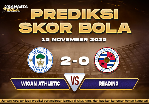 Prediksi Skor Bola Wigan vs Reading 15 November 2025