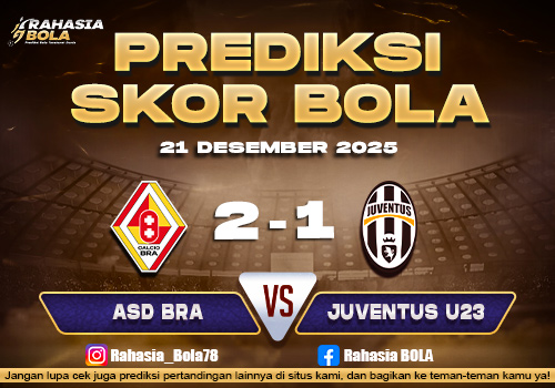 Prediksi Skor Bola ASD Bra vs Juventus U23 21 Desember 2025