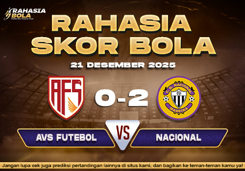 Prediksi Skor Bola AVS Futebol vs Nacional 21 Desember 2025