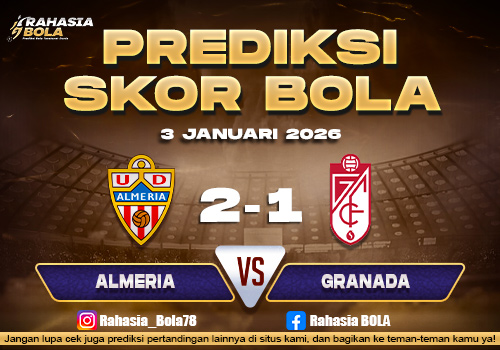 Prediksi Skor Bola Almeria vs Granada 3 Januari 2026