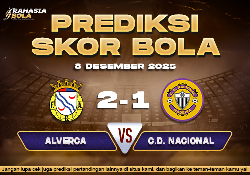 Prediksi Skor Bola Alverca vs C.D. Nacional 8 Desember 2025