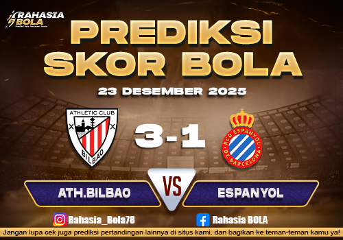Prediksi Skor Bola Ath.Bilbao vs Espanyol 23 Desember 2025
