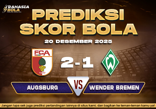 Prediksi Skor Bola Augsburg vs Bremen 20 Desember 2025 1