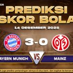 Prediksi Skor Bola Bayern Munich vs Mainz 14 Desember 2025