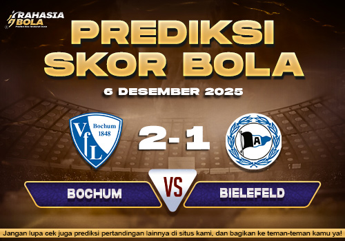 Prediksi Skor Bola Bochum vs Bielefeld 6 Desember 2025