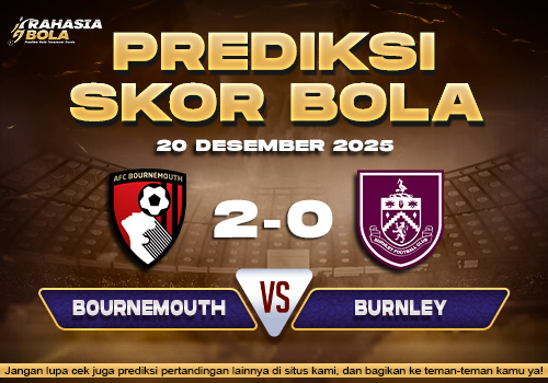 Prediksi Skor Bola Bournemouth vs Burnley 20 Desember 2025 2