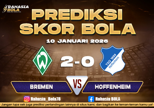 Prediksi Skor Bola Bremen vs Hoffeheim 10 Januari 2026 1