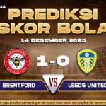 Prediksi Skor Bola Brentford vs Leeds 14 Desember 2025