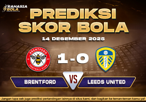 Prediksi Skor Bola Brentford vs Leeds 14 Desember 2025