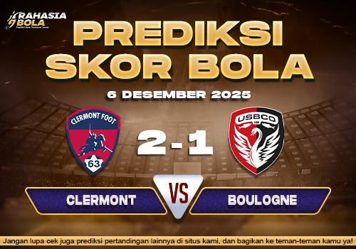Prediksi Skor Bola Clermont vs Boulogne 6 Desember 2025