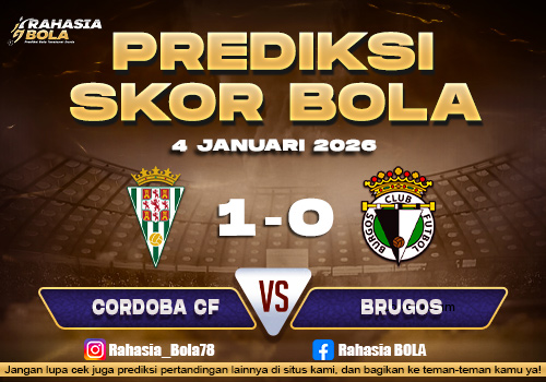 Prediksi Skor Bola Cordoba vs Burgos 4 Januari 2026