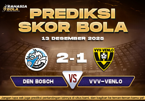 Prediksi Skor Bola Den Bosch vs VVV Venlo 13 Desember 2025