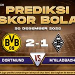 Prediksi Skor Bola Dortmund vs M'gladbach 20 Desember 2025 1