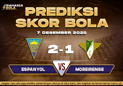 Prediksi Skor Bola Estoril vs Moreirense 7 Desember 2025