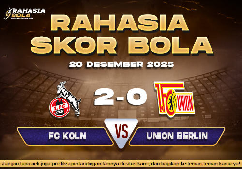 Prediksi Skor Bola FC Koln vs Union Berlin 20 Desember 2025